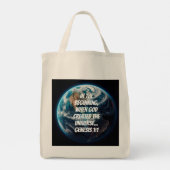 goddelijke creatie tote bag (Achterkant)