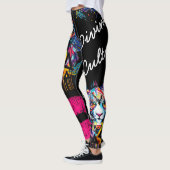 Goddelijke Cultuur Grote Kat Graphic Legging (Links)