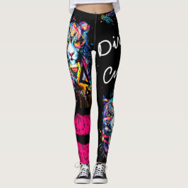 Goddelijke Cultuur Grote Kat Graphic Legging