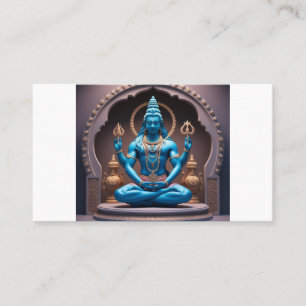 Goddelijke Dimensies: 3D Kunst van Heer Shiva 🕉️ Visitekaartje