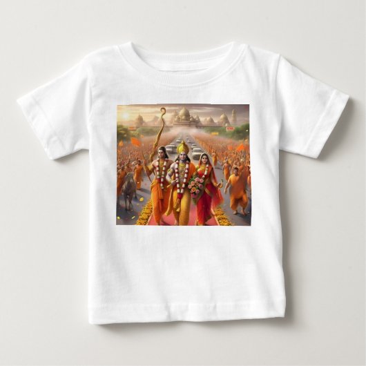 Goddelijke draden: Omhels de kracht van Lord Ram (Voorkant)