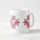 Goddelijke duif van vrede grote koffiekop (Voorkant rechts)