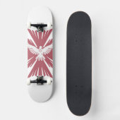 Goddelijke duif van vrede persoonlijk skateboard (Voorkant)