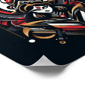 Goddelijke energie - Abstracte Durga Poster (Hoek)