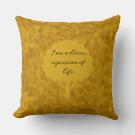 Goddelijke expressie: Herfst Karamel Sierkussen