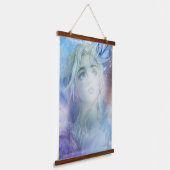 Goddelijke Fluistering Hangend Wandkleed (Gebogen)