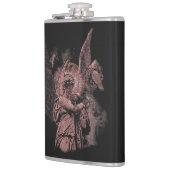 Goddelijke Fout - Techno-Gothic Streetwear Design Heupfles (Links)