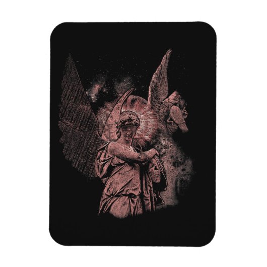 Goddelijke Fout - Techno-Gothic Streetwear Design Magneet (Verticaal)