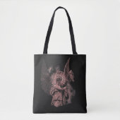 Goddelijke Fout - Techno-Gothic Streetwear Design Tote Bag (Voorkant)