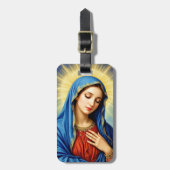 Goddelijke genade bagagelabel (Voorkant verticaal)