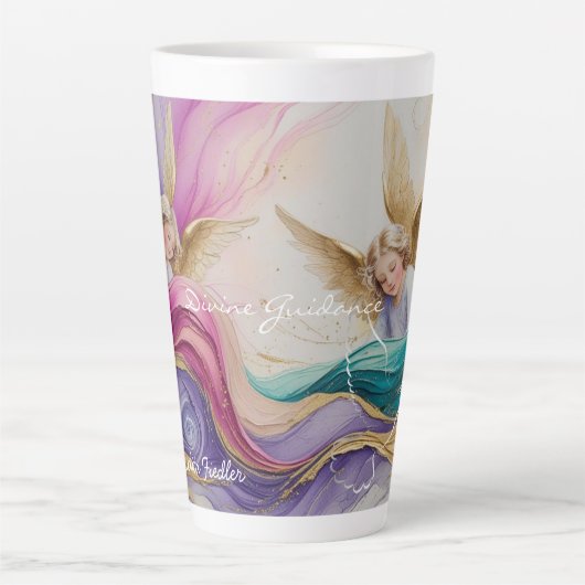 Goddelijke Gids Latte Mok (Voorkant)