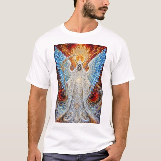 Goddelijke Grim Reaper T-shirt (Voorkant)