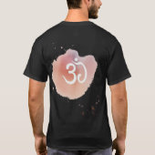 Goddelijke Harmonie: De ॐ Mandala T-shirt (Achterkant)