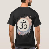 Goddelijke Harmonie: De ॐ Mandala T-shirt (Achterkant)