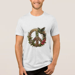 Goddelijke Harmonie: De ॐ Mandala Tri-Blend Shirt