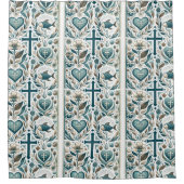 Goddelijke harmonie douchegordijn (Voorkant)