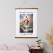 Goddelijke harmonie: Gepersonaliseerd Christuswand Hangend Wandkleed (Slaapkamer)