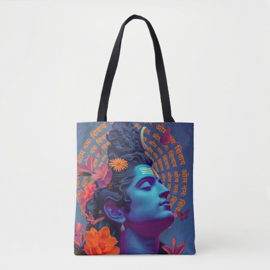 Goddelijke Heer Shiva Tote Bag (Voorkant)