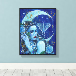 Goddelijke hemelse kunst door Renee L Lavoie Canvas Afdruk
