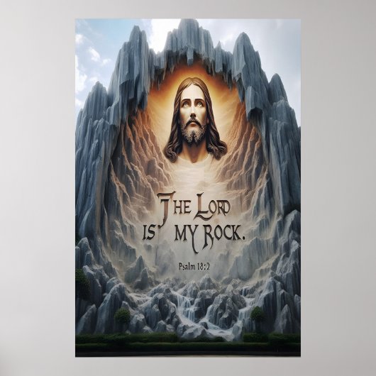 Goddelijke Hemelvaart: De Heer is mijn rots Poster (Voorkant)