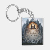 Goddelijke Hemelvaart: De Heer is mijn rots Sleutelhanger (Voorkant Links)