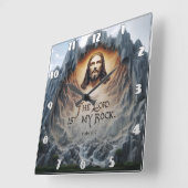 Goddelijke Hemelvaart: De Heer is mijn rots Vierkante Klok (Hoek)