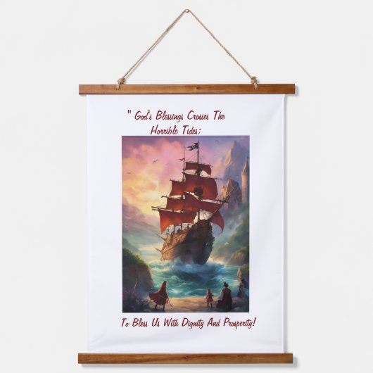 Goddelijke Inspiratie: Gods Zegeningen Tapestry Hangend Wandkleed (Voorkant 2)