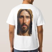 Goddelijke Jezus Portret T-shirt (Achterkant)