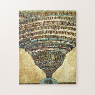 goddelijke komedie door Sandro Botticelli Legpuzzel