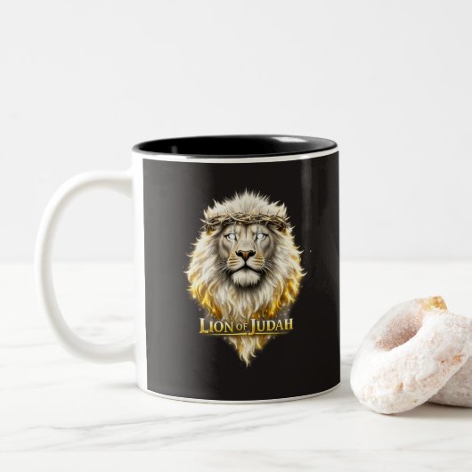 Goddelijke Koning - Leeuw van Juda Mok (Met donut)