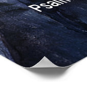 Goddelijke kracht: De Heer is mijn rots Poster (Hoek)