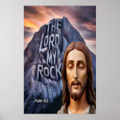 Goddelijke kracht: De Heer is mijn rots Poster (Voorkant)
