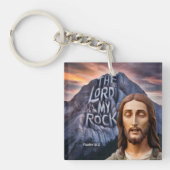 Goddelijke kracht: De Heer is mijn rots Sleutelhanger (Voorkant)