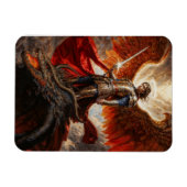 Goddelijke krijger aartsengel Michaël Magneet (Horizontaal)
