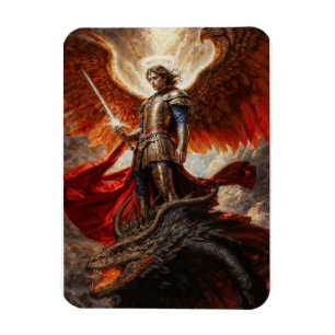 Goddelijke krijger aartsengel Michaël Magneet