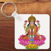 Goddelijke Lakshmi Sleutelhanger (Voorkant)