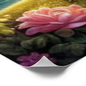 Goddelijke Levendige Traditionele Radha Krishna Ar Poster (Hoek)