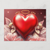 Goddelijke Liefde Feestdagenkaart (Voorkant)