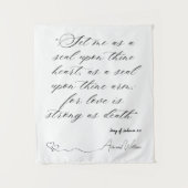 Goddelijke Liefde: Trouwbehangsel Wandkleed (Voorkant)