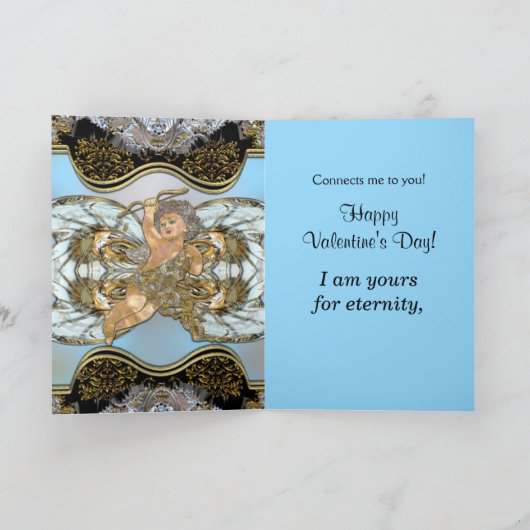 Goddelijke Liefde Valentijn Feestdagen Kaart (Binnen)