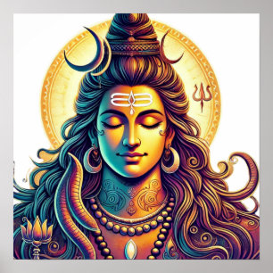 Goddelijke Majesteit: Heer Shiva Poster