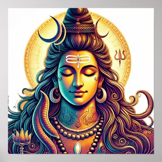 Goddelijke Majesteit: Heer Shiva Poster (Voorkant)