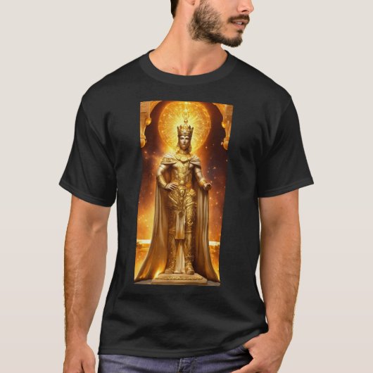 Goddelijke Majesteit: Het verkennen van de Christe T-shirt (Voorkant)