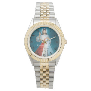 Goddelijke Mercy Jezus, ik vertrouw op je. Horloge