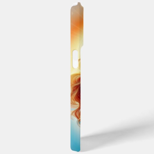 Goddelijke moeder en kind stralende gloeiende scèn Case-Mate iPhone case (Achterkant / Rechts)