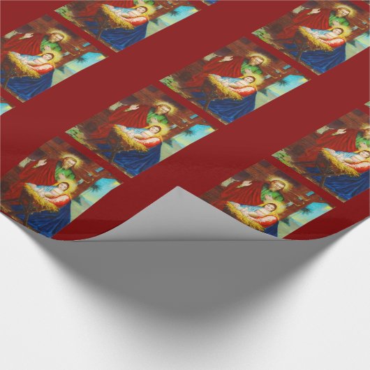  goddelijke nitraatscène cadeaupapier (Hoek)