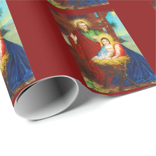  goddelijke nitraatscène cadeaupapier (Rol Hoek)