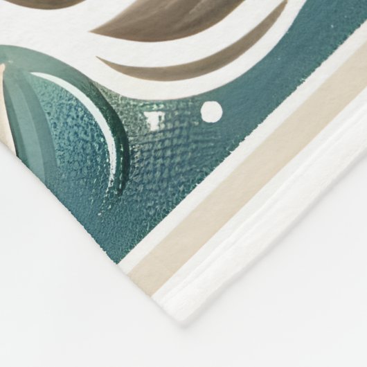 Goddelijke omhelzing Christelijk symbool Fleece Deken (Hoek)