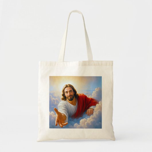 Goddelijke omhelzing tote bag (Voorkant)