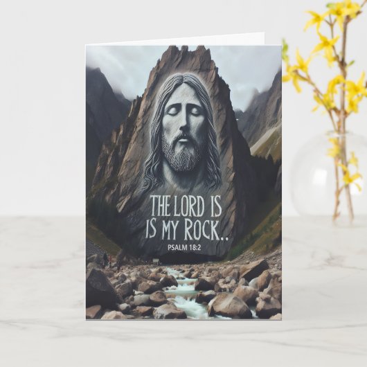 Goddelijke ontmoeting: Jezus op de berg Kaart (Gele Bloem)